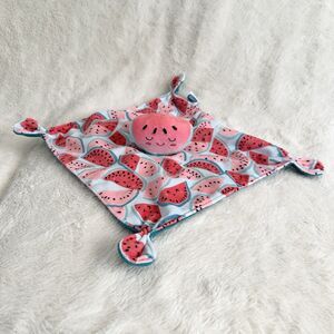 Mary Meyer Sweet Watermelon Baby Soothie 11” Security Blanket Plush Toy